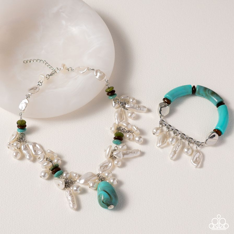 Pearl & Turquoise Set — Zi Collection Set $35